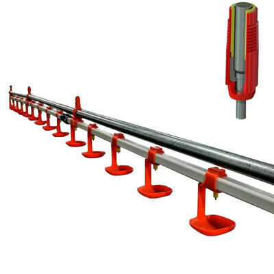 বল ভালভ সীল পোল্ট্রি ফিডার ড্রিঙ্কার 5-10 পাখি প্রতি নিপল